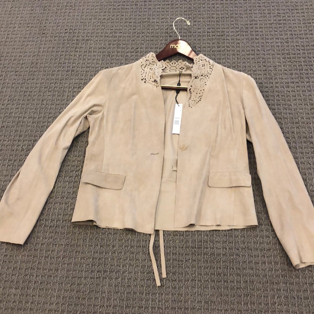 Gorgeous suede Elie Tahari jacket. New with tags!